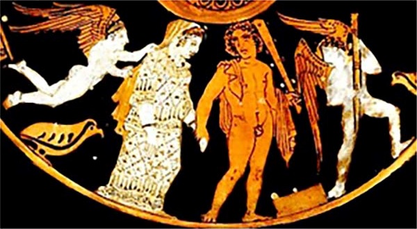 Ήβη, Έρως, Ηρακλής και Υμέναιος